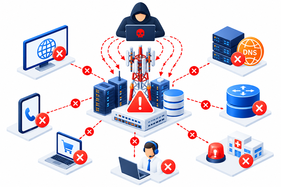 Network Outages and Service Disruption